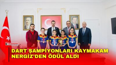 Okul Sporları Yıldız Kızlar Dart Turnuvası’nda Afyonkarahisar il şampiyonu olan