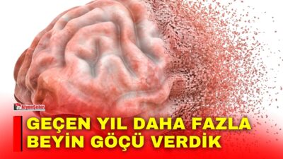 Yükseköğretim mezunlarının beyin göçü oranı 2025 yılında bir önceki yıla