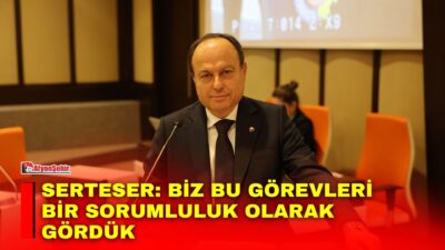 ATSO Başkanı Serteser, Ekim Ayı Olağan Meclis Toplantısında konuştu: Zaman