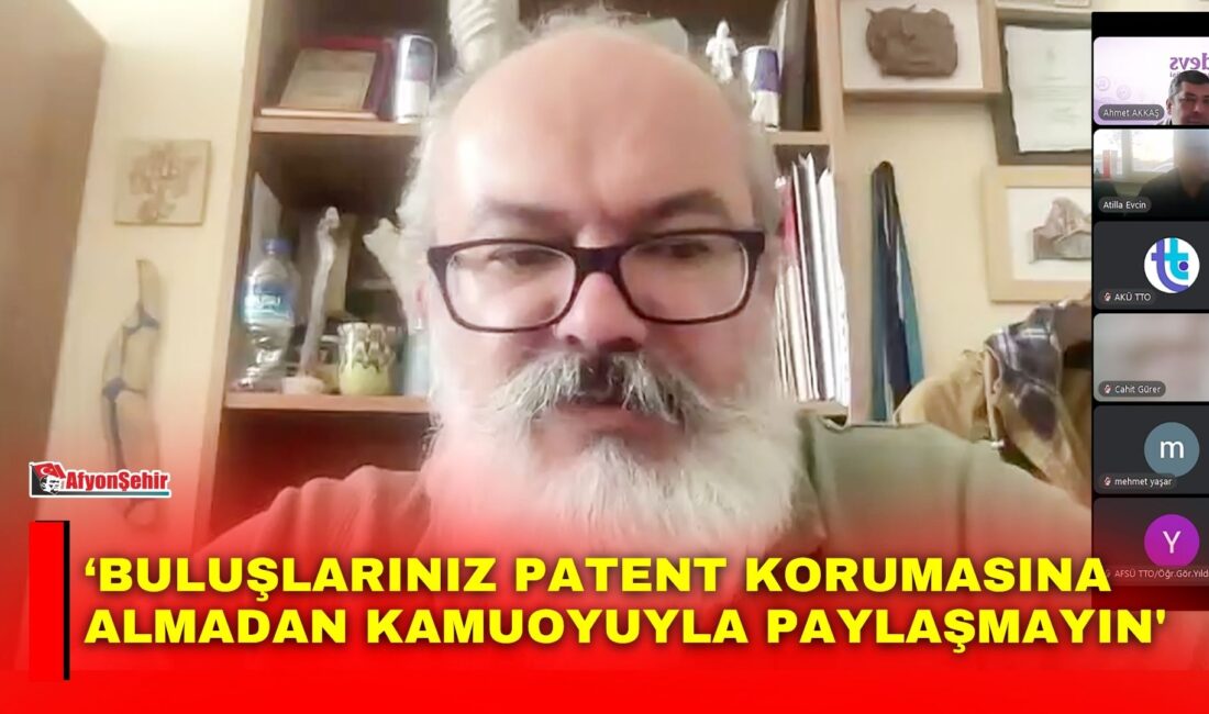 AKÜ'de çevrim içi eğitimde, akademik buluşların patent yoluyla korunması, ticarileştirilmesi