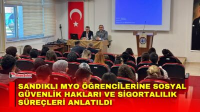 Afyon Kocatepe Üniversitesi (AKÜ) Sandıklı Meslek Yüksekokulu (MYO), Sandıklı Sosyal