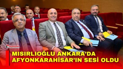 İYİ Parti Afyonkarahisar İl Başkanı Muhammet Mısırlıoğlu, Genel Başkan Müsavat