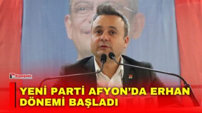 YENİ Parti Afyonkarahisar İl Başkanlığı 1. Olağan Kongresi’nde Faruk Duha