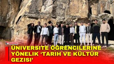 Emirdağ Müftülüğü tarafından üniversite öğrencilerine yönelik ‘Tarih ve Kültür Gezisi’