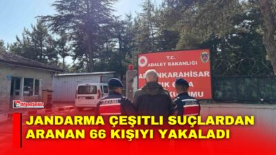 Afyonkarahisar’da jandarma tarafından son bir hafta içerisinde yapılan denetimlerde çeşitli