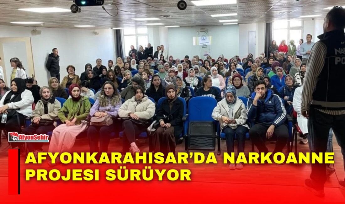 Afyonkarahisar’da NarkoAnne projesi sürüyor Afyonkarahisar’da polis ekipleri tarafından yürütülen NarkoAnne faaliyetleri kapsamında 265 anne