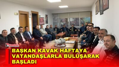 AK Parti Afyonkarahisar İl Başkanı Dr. Özgür Kavak, haftanın ilk
