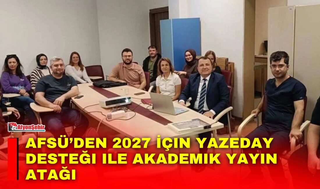 Afyonkarahisar Sağlık Bilimleri Üniversitesi (AFSÜ) Yapay Zekâ Destekli Akademik Yayın