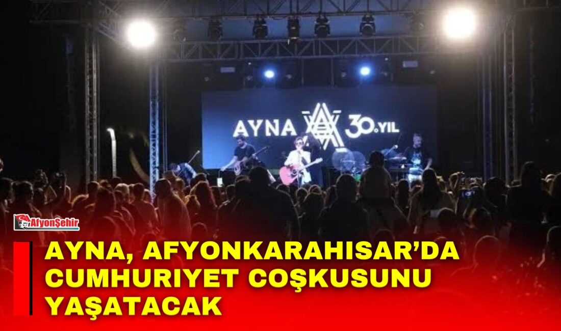 Afyonkarahisar Belediyesi, 29 Ekim Cumhuriyet Bayramı kutlamaları kapsamında sevilen müzik