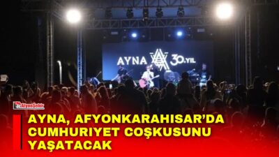Afyonkarahisar Belediyesi, 29 Ekim Cumhuriyet Bayramı kutlamaları kapsamında sevilen müzik