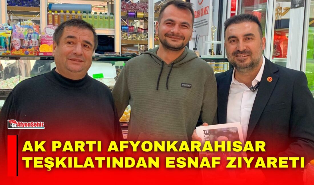 AK Parti Afyonkarahisar İl Başkanı Dr. Özgür Kavak, il başkan