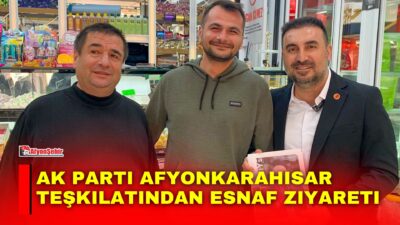 AK Parti Afyonkarahisar İl Başkanı Dr. Özgür Kavak, il başkan
