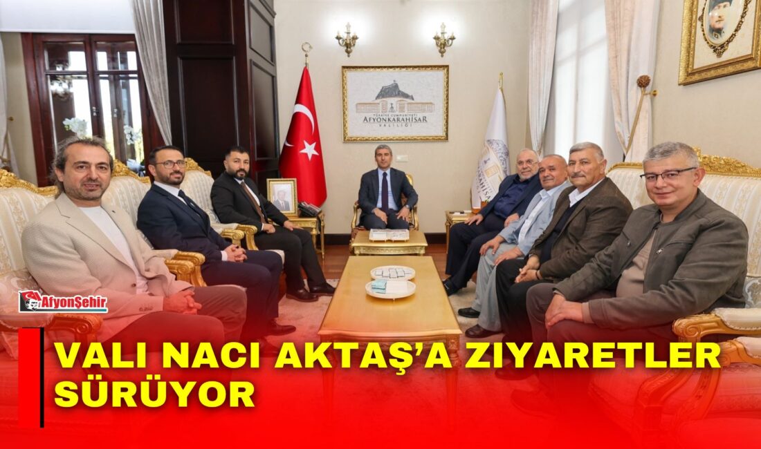 Afyonkarahisar Valisi Dr. Naci Aktaş, önceki dönem İscehisar Belediye Başkanı
