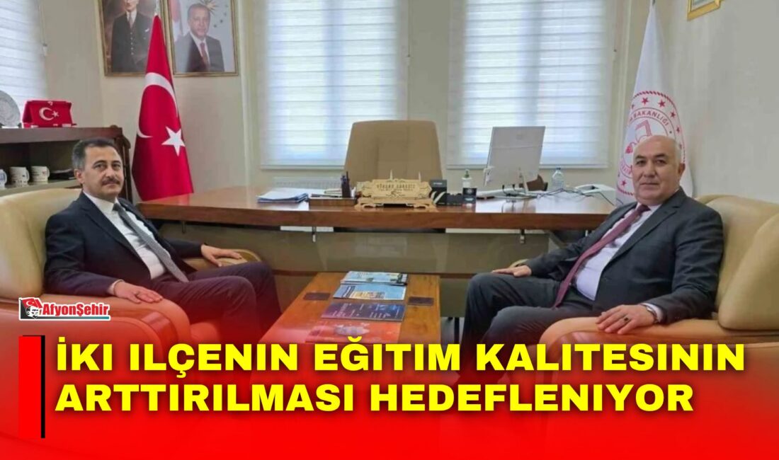 Afyonkarahisar’ın Emirdağ ve Bolvadin ilçelerinde eğitim kalitesinin arttırılması için bir