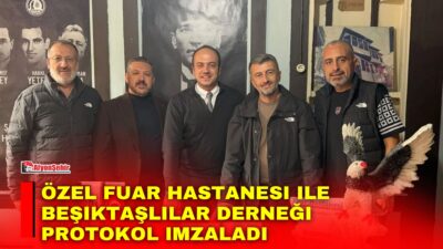 Afyonkarahisar’da hizmet veren Özel Fuar Hastanesi ile 1903 Afyon Beşiktaşlılar