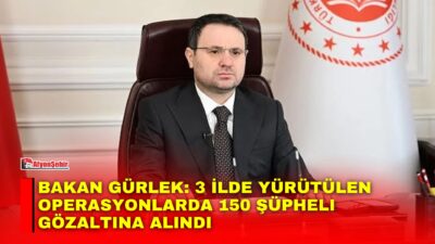 Adalet Bakanı Akın Gürlek, Ankara, İstanbul ve Edirne Cumhuriyet Başsavcılıklarının