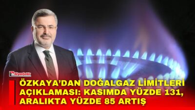 AK Parti Afyonkarahisar Milletvekili Ali Özkaya, Afyonkarahisar’da doğalgaz tüketim limitlerinin