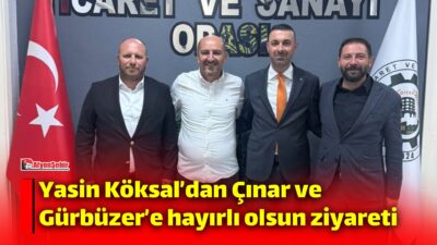 Dinar Ticaret ve Sanayi Odası Başkanlığı seçimlerini kazanan Muratcan Çınar