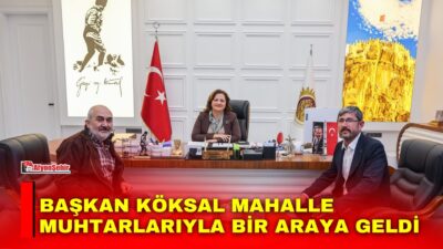 Afyonkarahisar Belediye Başkanı Burcu Köksal, Sadıkbey, Beyazıt, Karşıyaka ve Hasan