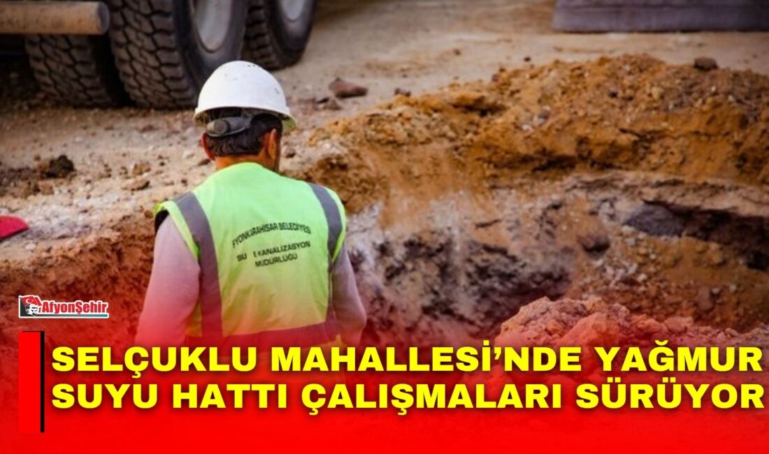 Afyonkarahisar Belediyesi, kent genelinde altyapıyı güçlendirmeye yönelik çalışmalarını aralıksız sürdürüyor.