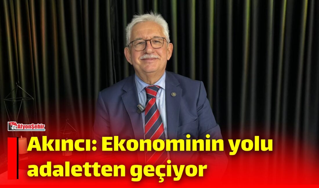 “Yeni Yol” Partisi eski Genel Başkanı Celal Mümtaz Akıncı, Afyonşehir’de