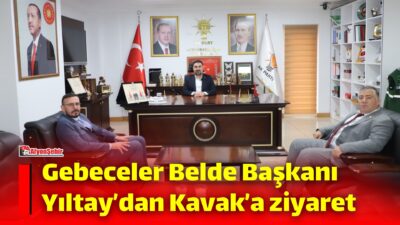 AK Parti Afyonkarahisar Merkez İlçe Başkanı Halit Özdemir ve Gebeceler