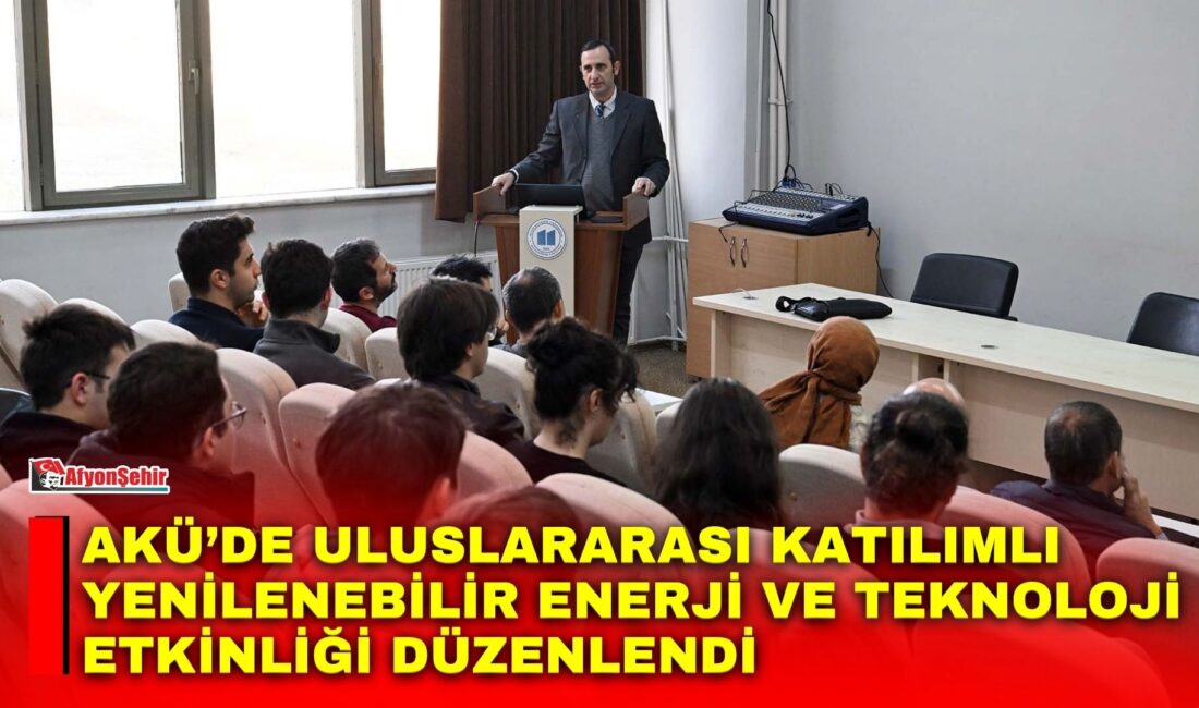 Afyon Kocatepe Üniversitesi (AKÜ) Mühendislik Fakültesi Elektrik Mühendisliği Bölümü ile