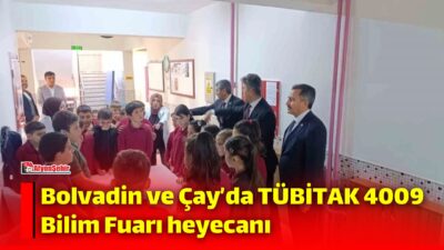 Afyonkarahisar Bolvadin ve Çay İlçe Millî Eğitim Müdürlüklerinin iş birliğiyle,