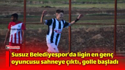 Afyonkarahisar Süper Amatör Lig ekiplerinden Susuz Belediyespor, ligin ikinci haftasında