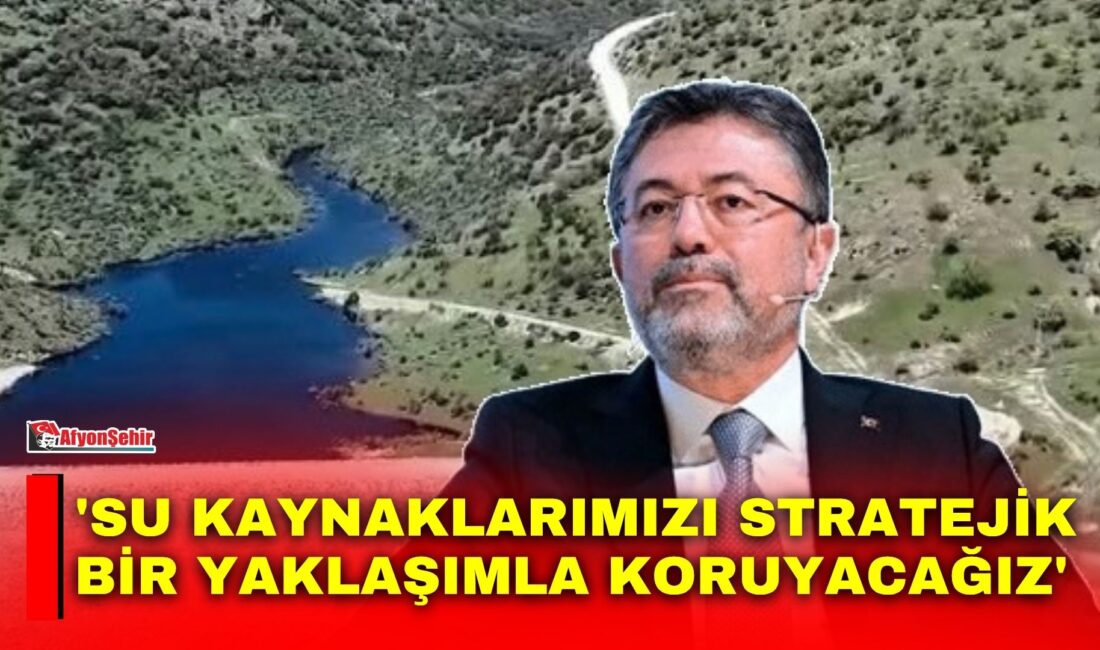 Tarım ve Orman Bakanı İbrahim Yumaklı, yeni su yılının dün