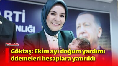 Aile ve Sosyal Hizmetler Bakanı Mahinur Özdemir Göktaş, ekim ayı