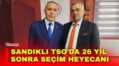 Sandıklı Ticaret ve Sanayi Odası’nda (TSO) seçimleri tamamlanıyor. 7 meslek