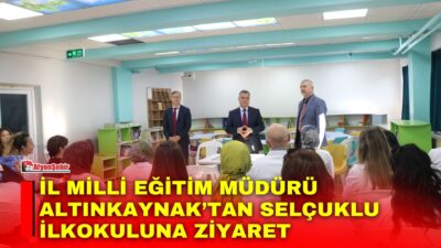 Afyonkarahisar İl Milli Eğitim Müdürü İsmail Altınkaynak, Şube Müdürü Tanser