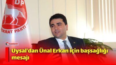 Demokrat Parti Genel Başkanı Gültekin Uysal, 29 Ekim'de hayatını kaybeden