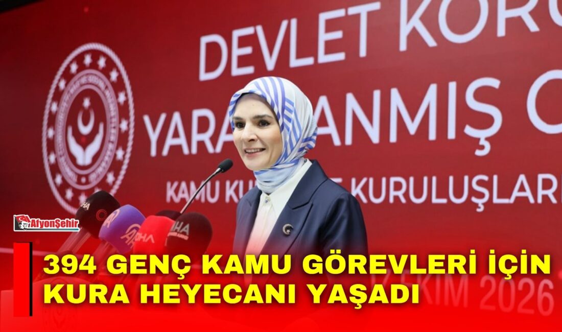 Aile ve Sosyal Hizmetler Bakanı Mahinur Özdemir Göktaş, devlet korumasından