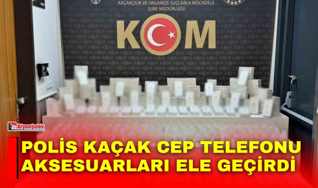 Afyonkarahisar’da polis tarafından şüphe üzerine durdurulan bir araçta yapılan aramada