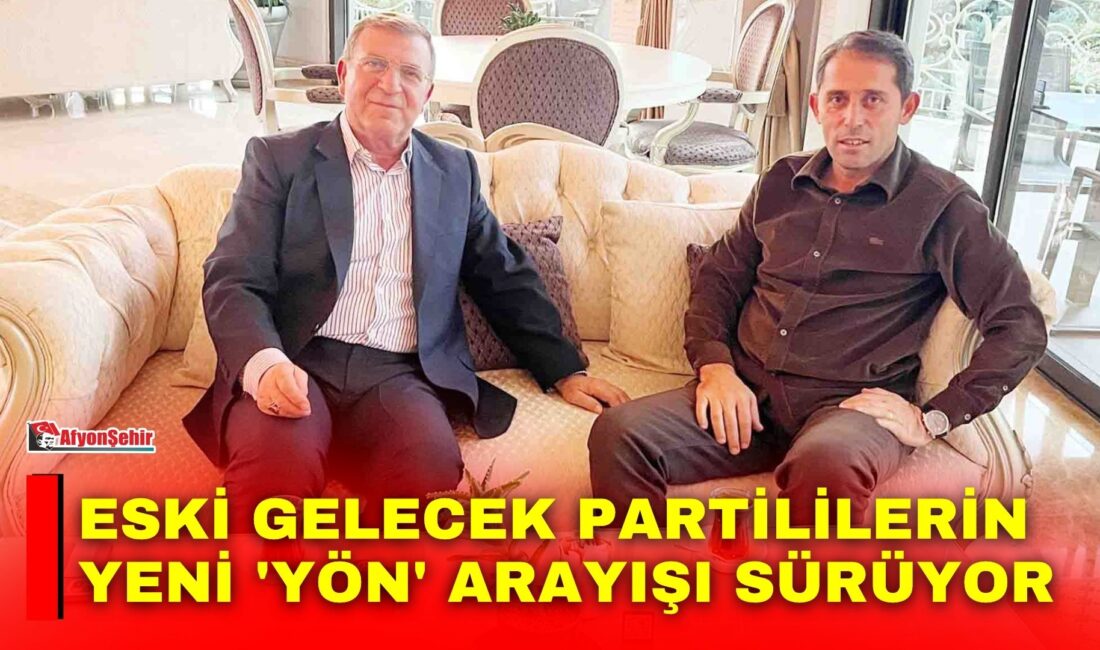 Feshedilen Gelecek Partisi Teşkilat Başkanı ve Genel Başkan Yardımcısı Mustafa