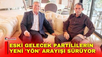 Feshedilen Gelecek Partisi Teşkilat Başkanı ve Genel Başkan Yardımcısı Mustafa