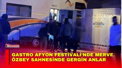 Afyonkarahisar’da bu yıl 8’incisi düzenlenen Uluslararası Gastro Afyon Festivali, son