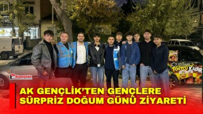 AK Parti Afyon İl Gençlik Kolları, 'Genç Arazi' programı kapsamında