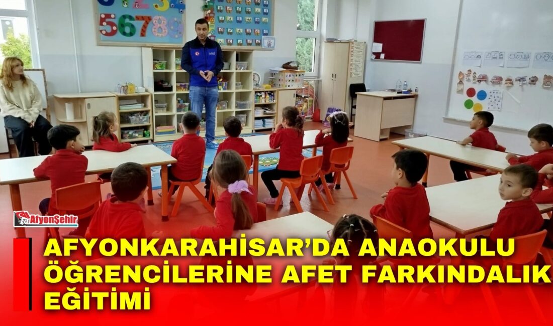 Afyonkarahisar’da 13 Ekim Uluslararası Afet Risklerini Azaltma Günü etkinlikleri kapsamında