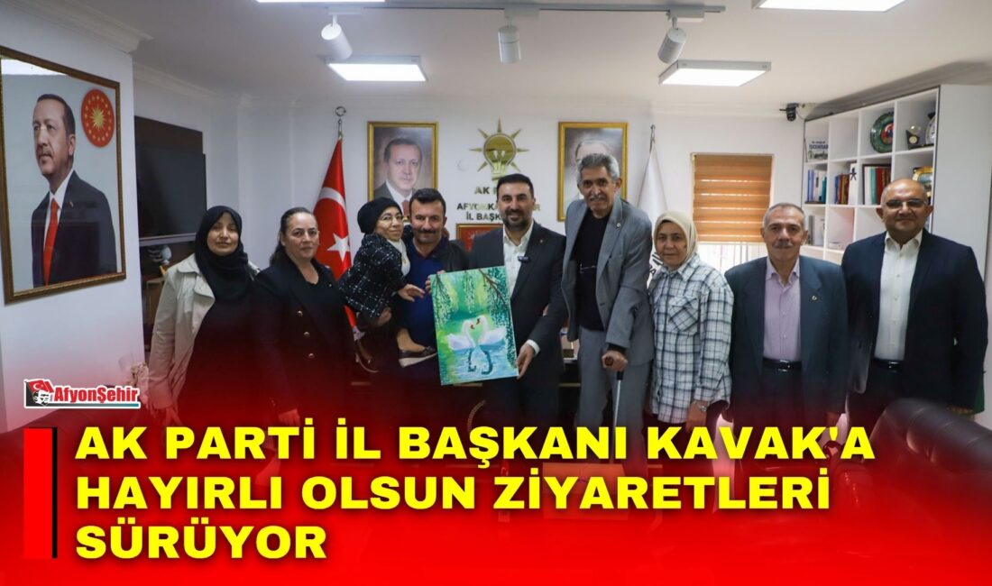 AK Parti İl Başkanı Dr. Özgür Kavak'ın dayıları, ziyaret ederek