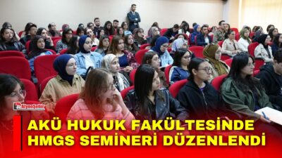 Afyon Kocatepe Üniversitesi (AKÜ) Hukuk Fakültesinde, Hukuk Mesleklerine Giriş Sınavı’na
