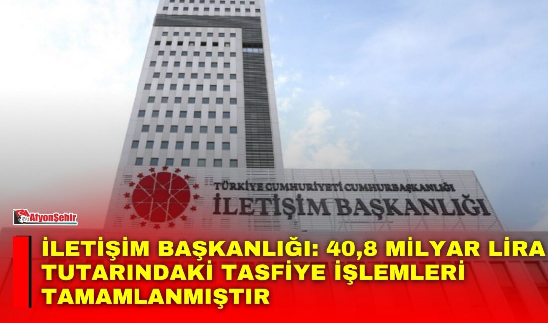 İletişim Başkanlığı, tasfiyesine karar verilen bazı yatırım fonlarına ilişkin, 45