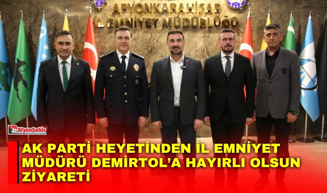 AK Parti Afyonkarahisar Milletvekili Dr. Hasan Arslan, İl Başkanı Özgür