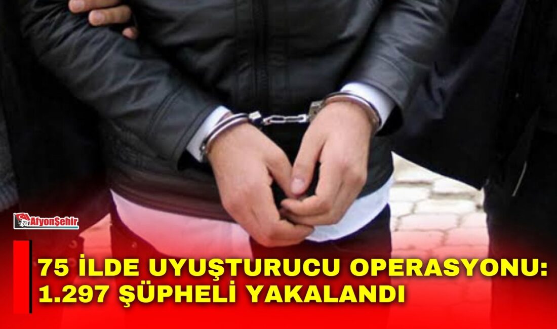 İçişleri Bakanlığı, 75 ilde son 10 günde uyuşturucu madde satıcılarına