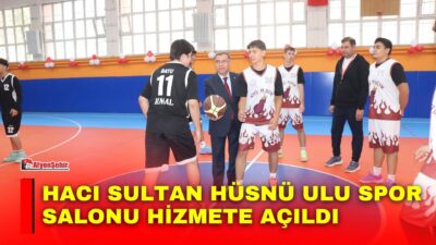 Kamil Miras Anadolu Lisesi bünyesinde tamiratı ve tadilatı tamamlanan Hacı