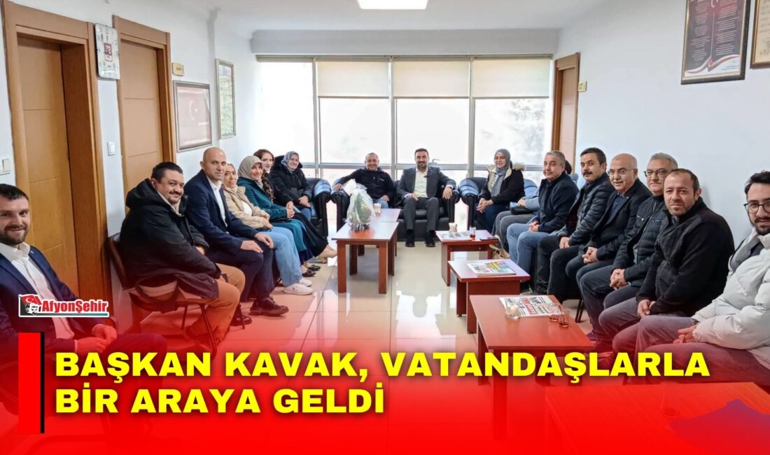 AK Parti Afyonkarahisar İl Başkanı Dr. Özgür Kavak, sabah saatlerinde