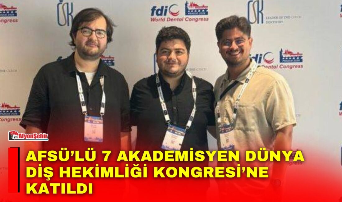 Afyonkarahisar Sağlık Bilimleri Üniversitesi (AFSÜ) Diş Hekimliği Fakültesinden (DHF) yedi