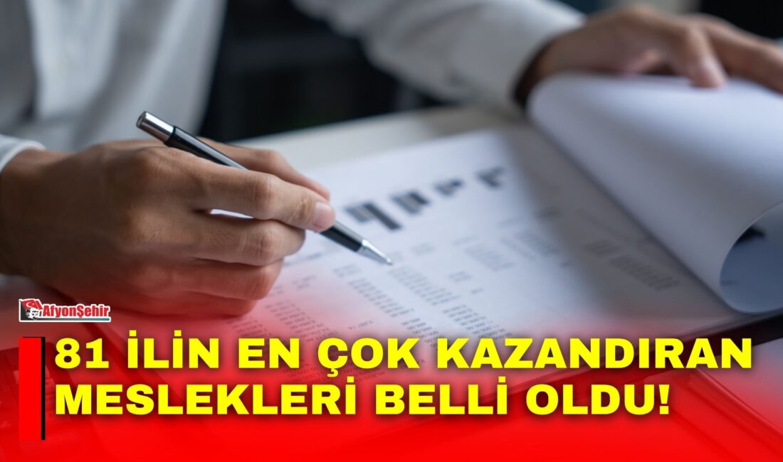 Türkiye’nin 81 ilinde kazanç potansiyeli yüksek meslekler belli oldu. Mühendislik,